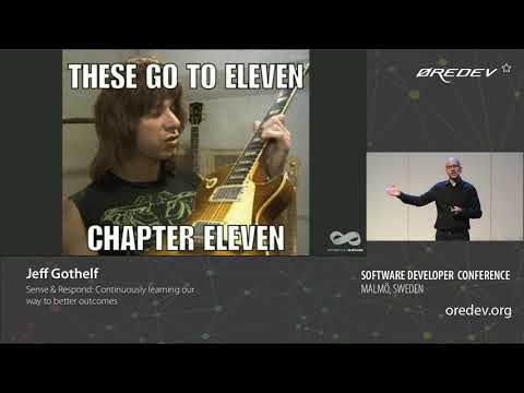 Jeff Gothelf - Sense & Respond  Continuously learning our way to better outcomes | Øredev 2018