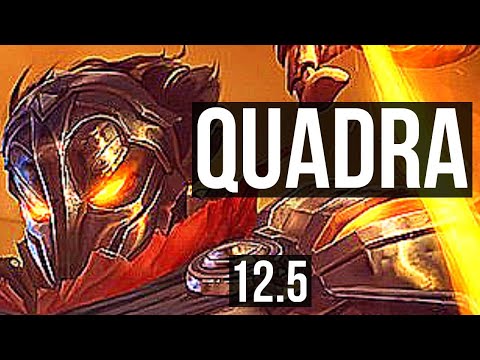 VIKTOR vs LEBLANC (MID) | Quadra, 11/1/0, Legendary, 800K mastery | BR Diamond | 12.5