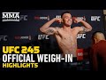 UFC 245 Official Weigh-In Highlights - MMA Fighting