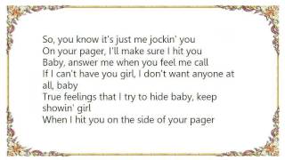 Immature - Pager Lyrics