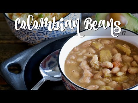 COLOMBIAN BEANS WITH HOGAO (ONION & TOMATO SAUCE) | How To Cook Colombian Beans | SyS