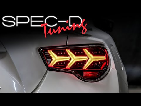 SPECDTUNING INSTALLATION VIDEO: 2013-2016 SCION FRS SEQUENTIAL LED TAIL LIGHT