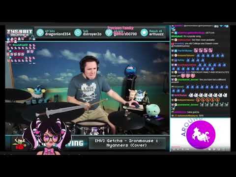 IronMouse gets a shout out from the8bit drummer