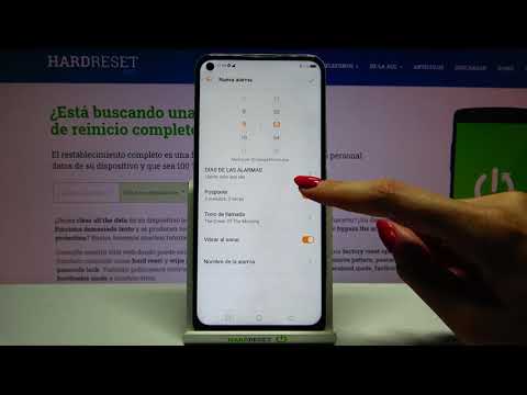 Cómo poner despertador en ZTE BLADE 9000 - poner una alarma