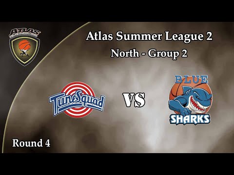 Atlasbasket Summer League 2 - Round 4  - TUNE SQUAD vs BLUE SHARKS NEUROLIFE 46-51