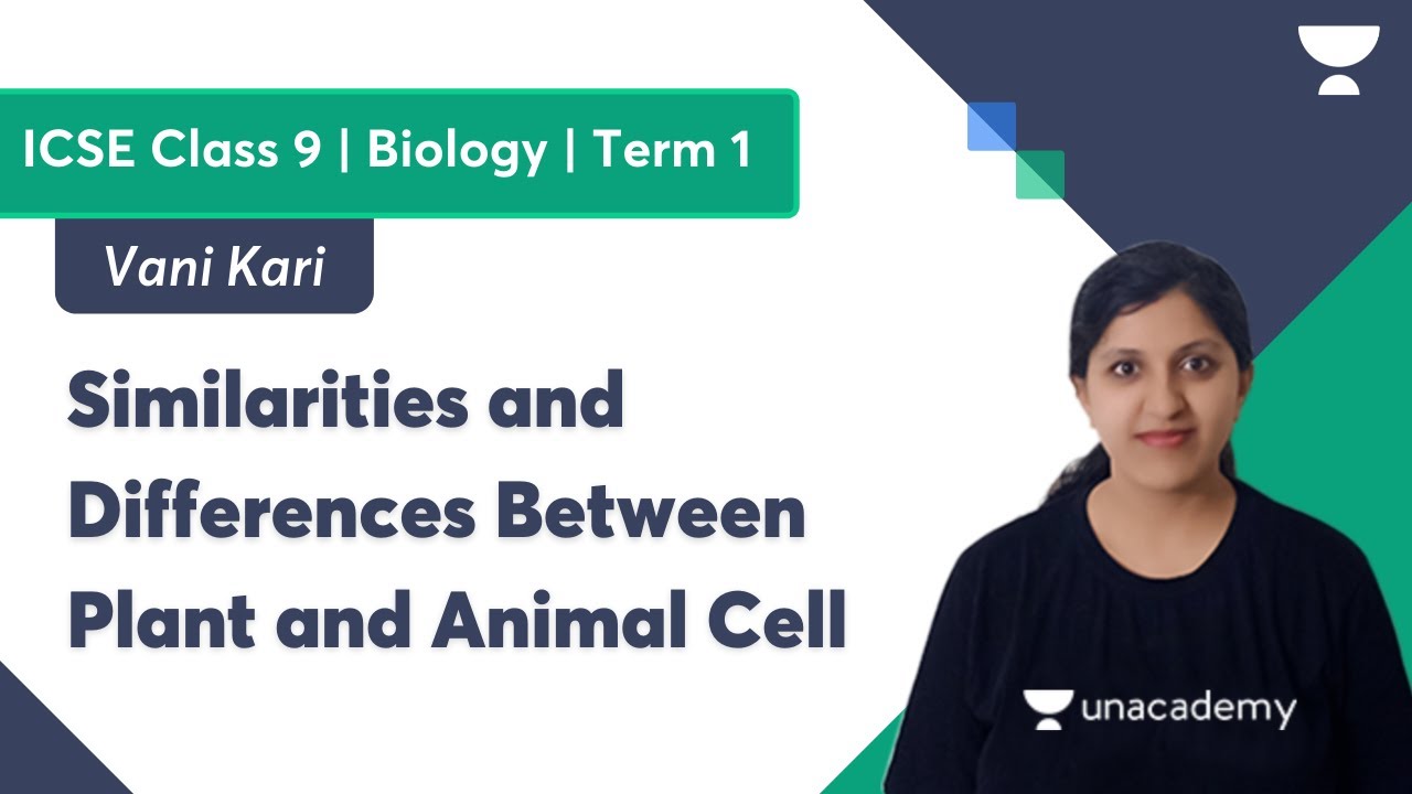 Similarities & Differences Between Plant & Animal Cell | ICSE Class 9 I Biology | Term 1 | Vani Kari