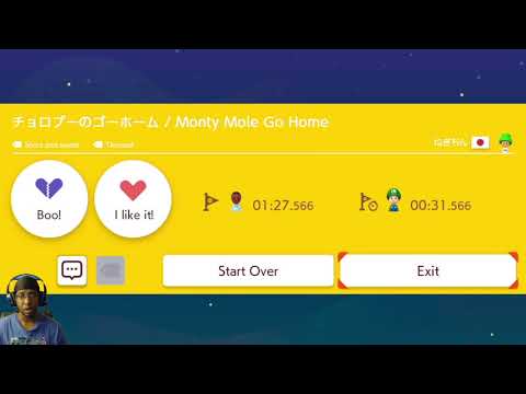 Mario Maker -The Midnight Run #32:  Monty Mole Go Home