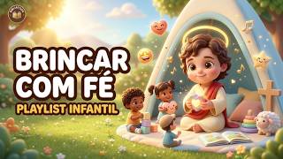 Playlist Gospel Infantil 🧸 Música Cristã Infantil para Brincar com Fé | BIBLIATOON