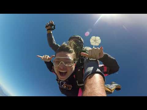 Paraquedismo Rio de Janeiro 27/08/2017 Salto Duplo  Isabela