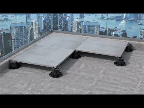 Profilpas PP Level DUO MAXI - Fliesenverlegung mit selbstnivellierendem Kopf der Stelzlagerstütze