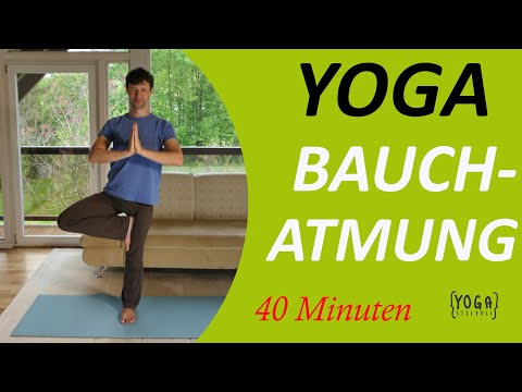 Yoga Bauchatmung Atemübungen 40 Minuten