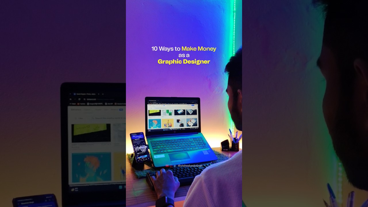 10 ways graphic designers can earn money!