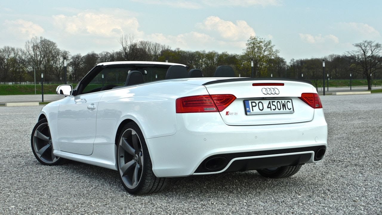 (ENG) 2013 Audi RS 5 Cabriolet - test drive and review