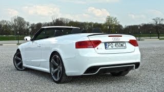 (ENG) 2013 Audi RS 5 Cabriolet - test drive and review