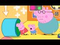 Peppa Pig Finds A SECRET Tunnel Peppa George Soft Play Maze Tales Full Episodes Cartoon