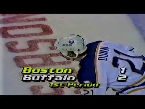 Richie Dunn Goal SABRES vs BRUINS December 31, 1985