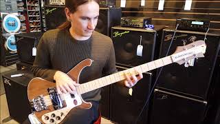 Video thumbnail for Rickenbacker 4003W Bass Demo by South Shore Music