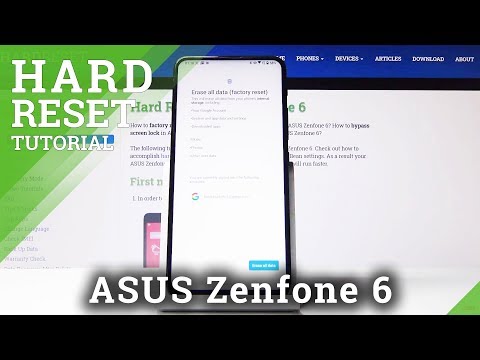 How to Factory Reset ASUS Zenfone 6 – Erase All Content & Settings