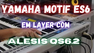 Video thumbnail for YAMAHA MOTIF ES EM LAYER COM ALESIS QS6.2 (SOM DO CARAMBA) by TIAGO MALLEN #alesis #motif #mallen by Tiago Mallen