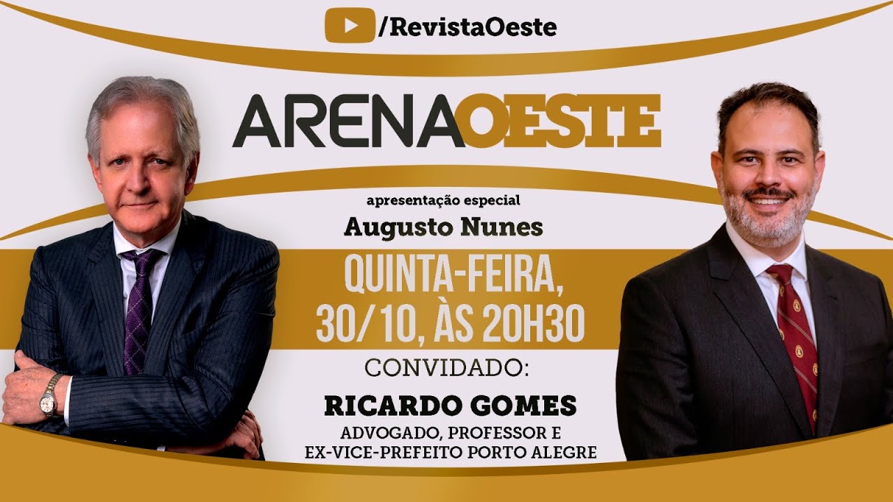ARENA OESTE n25 – Ricardo Gomes - Advogado, Professor e Ex-Vice-Prefeito Porto Alegre