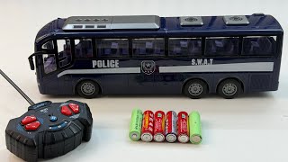 Download lagu Unboxing RC double-door police car, city RC police bus, EV airplane transforming car, electric fish  mp3