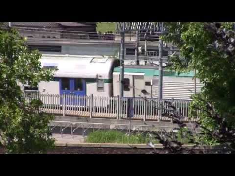 Treni a Monza - E464+3 carrozze a 2 piani XMPR e Trenord - 24/05/2014