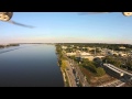 Mississippi River Moline Illinois DJI Phantom 2 Vision