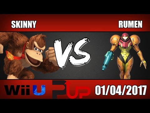 Skinny (Donkey Kong) vs. Rumen (Samus) - Wii U Winners Round 1 - SOS