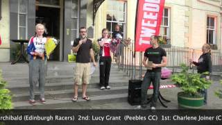 preview picture of video 'Peebles, Scotland: cycle racing'