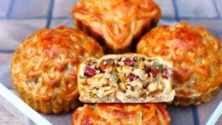 MOONCAKE Recipe - Bánh Trung Thu (Bánh Nướng) | Helen's Recipes