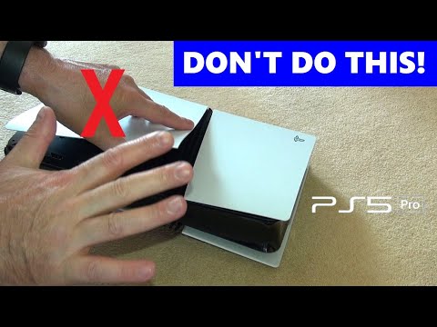 NO DAMAGE How To Remove PS5 Pro Panels and Clean Safely
