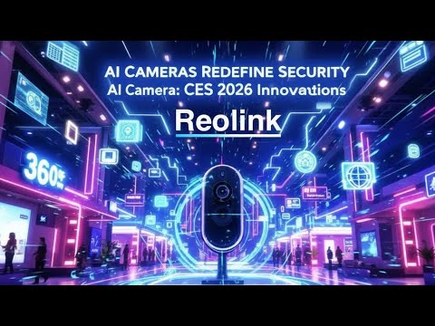 CES 2026: ReoLinks Game-Changing AI Cameras 📸 | #reolink | #ces2026 | #contencreator