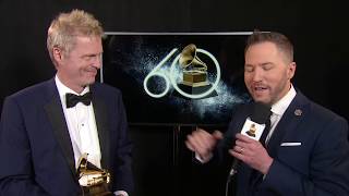 Marius De Vries of La La Land Interview | Backstage | 60th GRAMMYs