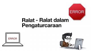 Download lagu Jenis - Jenis Ralat - ASK Tingkatan 2 mp3