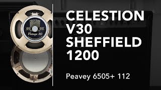 Video thumbnail for Sheffield 6505 VS Celestion Vintage 30 - Peavey 6505+112 by William Fonteneau