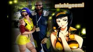 preview picture of video 'cosplay   michiyoemi o  aidensdame cowboy bebop faye valentine.avi'
