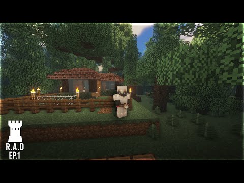 Knight - Minecraft R.A.D Modpack | Ep.1 Becoming a Wizard! |
