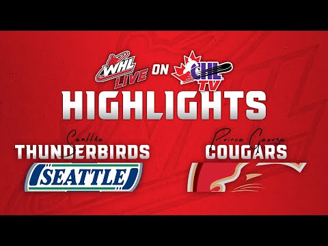 Seattle Thunderbirds at Prince George Cougars 01/04 | WHL Highlights 2024-25