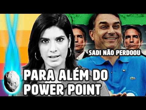 ANDREIA SADI, DO POWER POINT, NÃO PERDOA FLÁVIO BOLSONARO AO FALAR DE JAQUES WAGNER | PLANTÃO