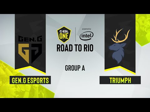 CSGO - Gen.G Esports vs. Triumph [Dust2] Map 2 - ESL One Road to Rio - Group A - NA