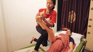 ASMR: Thai Foot Reflexology Massage by Expert Teacher in Italy!