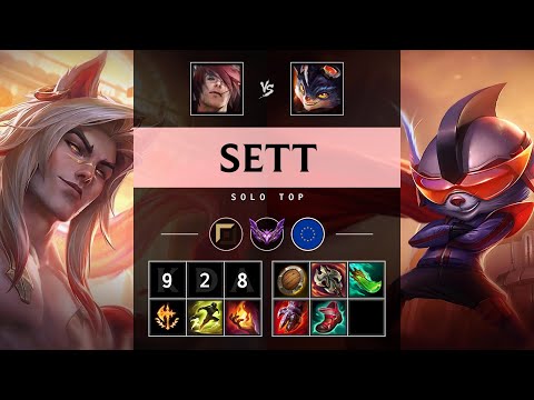 Sett Top vs Rumble - EUW Master Patch 25.S1.3