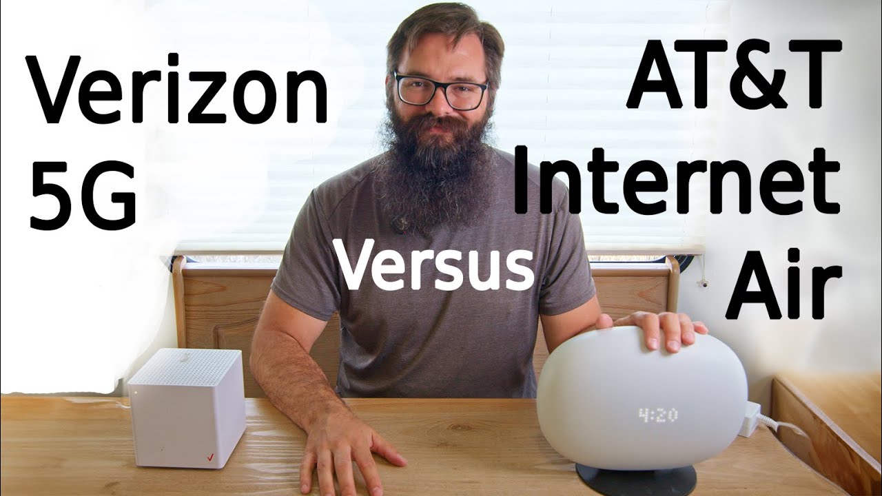 Speed Showdown: AT&T Internet Air vs Verizon 5G Cube