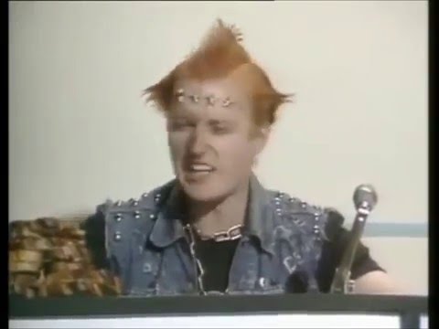 Vyvyan of the Young Ones completely bloody sick of this!