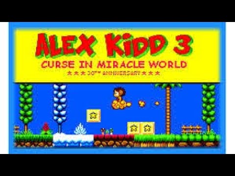 Alex Kidd 3 Curse in Miracle World- Full Game