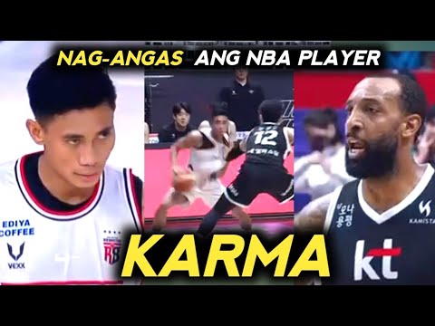 Karma ang Inabot ng NBA player sa Team ni Rhenz Abando, Sobrang Angas kasi | Highlights 