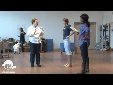 A glance behind the scenes at Arena Stage's 2010-11 season opener "Oklahoma!"