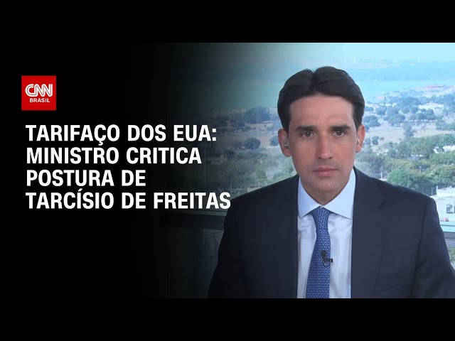“Tarcísio de Freitas ficou preso a bolha bolsonarista”, diz ministro à CNN | BASTIDORES CNN