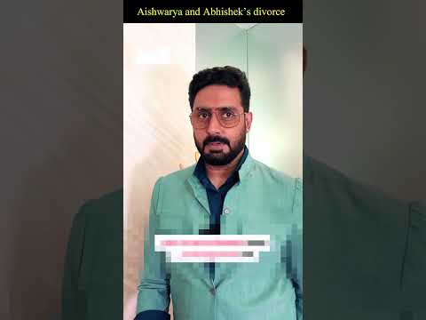 Aishwarya and Abhishek's divorce rumors have been making headlines