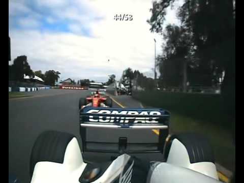 Jarno Trulli vs Michael Schumacher vs Juan Pablo Montoya! F1 Melbourne 2002   by magistar